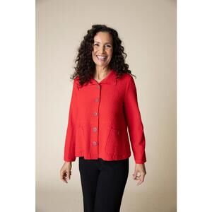 Pucker Weave Statement Jacket